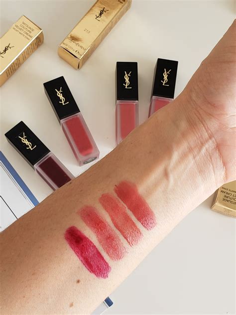 ysl tatouage couture swatches|ysl beauty tatouage.